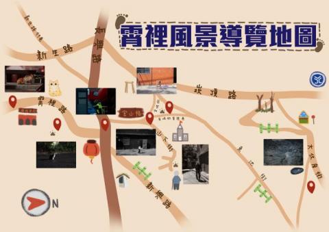 鍾安琪 - 附加照片的地圖手繪