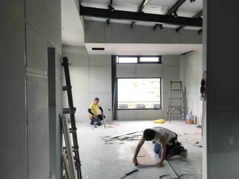 上高土木包工業 - 輕隔間施作