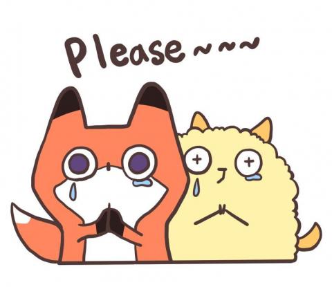 九尾 - Q版卡通貼圖