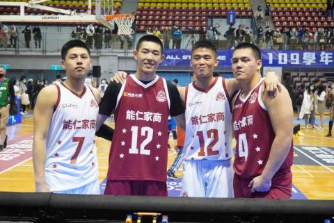 甘賀升 - 高中籃球明星賽 能仁家商球員