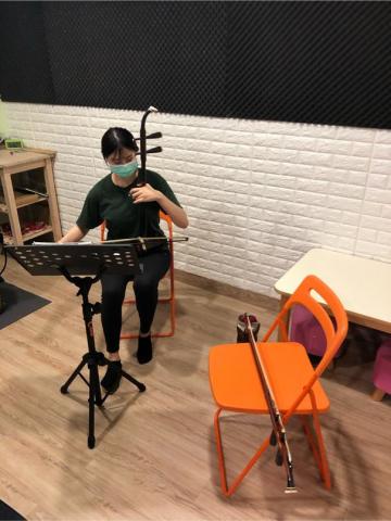 翔婷 - 上課中的照片