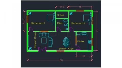 秋燁工程 - 2D平面圖