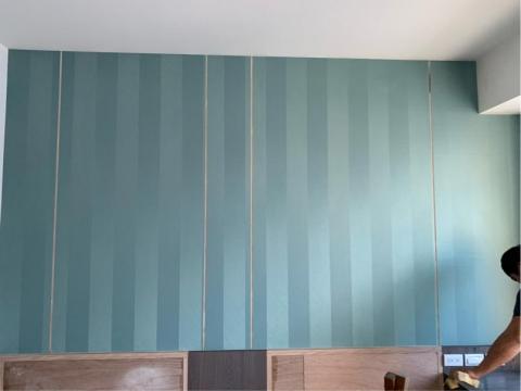 鉅博企業 - 住家床頭完成圖