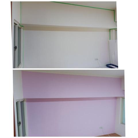 內湖油漆工作室 - 小女孩房粉紅色系 內湖油漆工作室 - 小女孩房粉紅色系