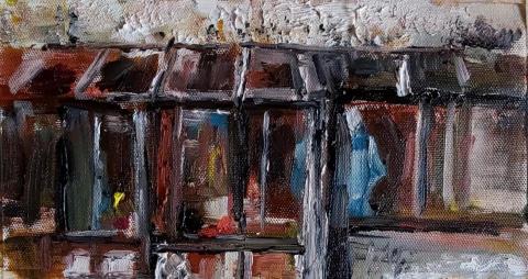 黎佳韻 - 油畫寫生