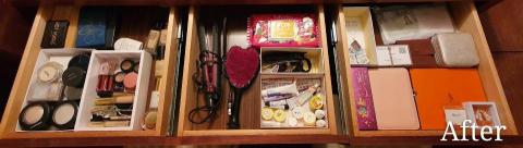 心.整理▪︎Fiona▪︎ - 利用現有收納盒，讓物品重回秩序，一目了然。