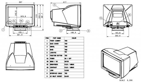 好點子產品開發 - CRT監視器產品設計案例圖示 好點子產品開發 - CRT監視器產品設計案例圖示