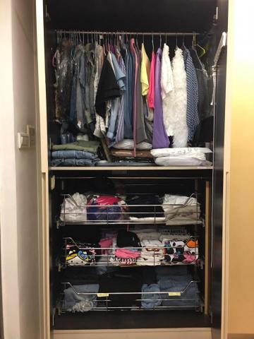 May - 衣櫥收納後