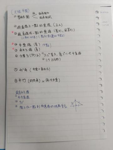 數學專職家教 - 國中尺規作圖整理