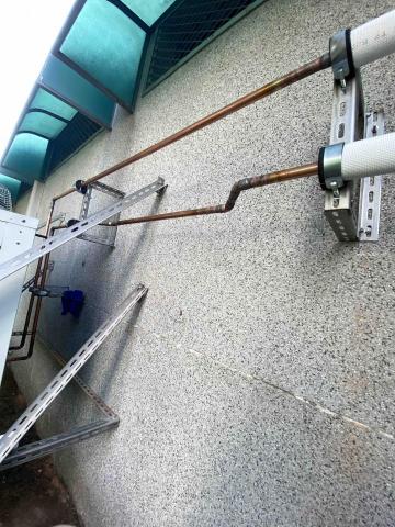 永舜節能有限公司 - 銅管熔接工事 。 永舜節能有限公司 - 銅管熔接工事 。