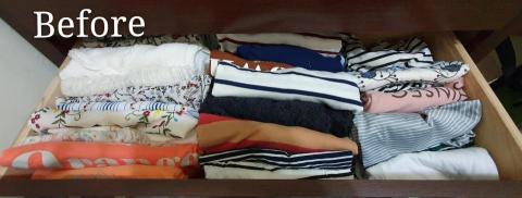 心.整理▪︎Fiona▪︎ - 業主原本已有相當好的收摺習慣。