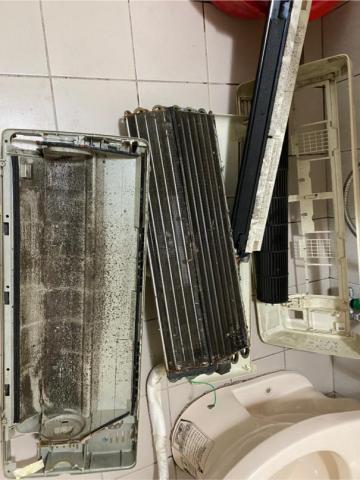 豪凌青川電器工程行(台南壹家電器） - 清潔拆卸