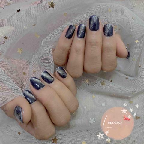 Runa Nail 體美顏 - 寶藍貓眼?