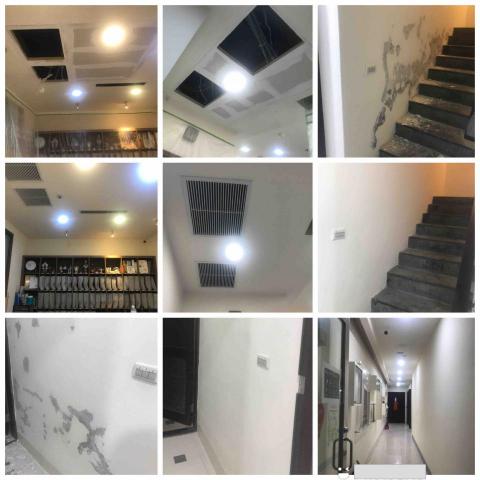 鼎鑫塗裝工程 - 空調系統更換牆面壁癌塗裝修復