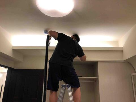 華麗 - 裝潢後清潔在間接燈的深層清潔！