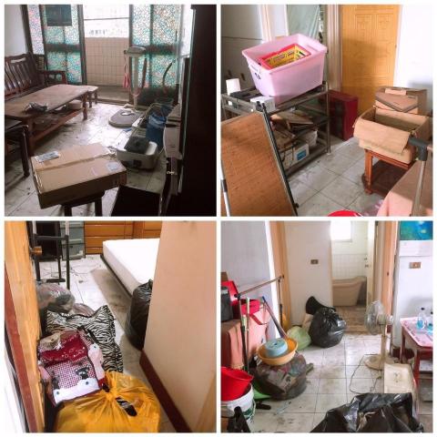 文盛清潔油漆工程 - 七年未住,整理清潔 (對比) 文盛清潔油漆工程 - 七年未住,整理清潔 (對比)