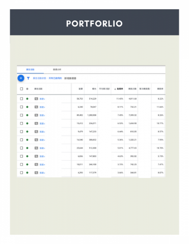 廖桂岑 - google廣告投放