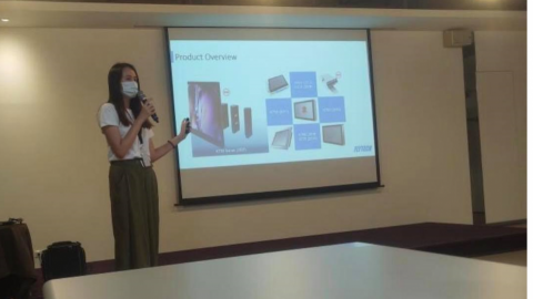 Vivian Kuo - 協助公司下一屆MA進行課程訓練，培養科技產品知識與了解業務工作事項