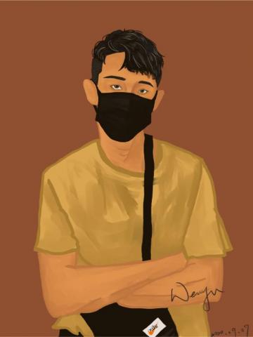 王玟淯 - 人物圖像繪製（給定照片）