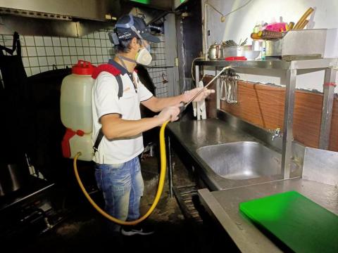 堅持環保科技 - 餐飲廚房消毒
