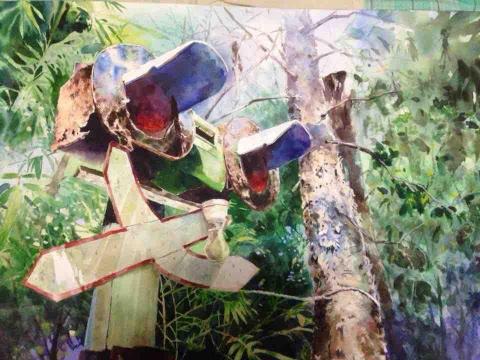 Wilson_插畫設計 - 西畫類-水彩-2K