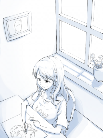 優格配炒蛋 - 午後悠閒地作畫