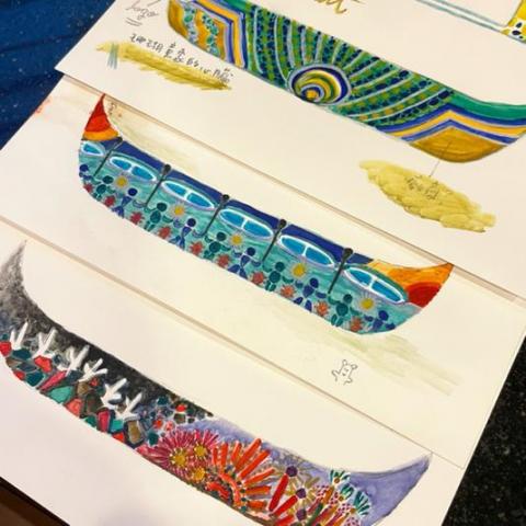 芮姬Regina Chuang - 水彩•手繪•裝置藝術設計