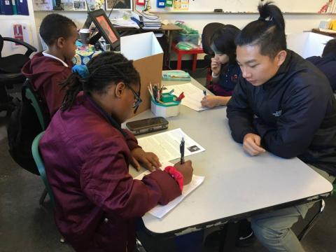 邱騰廣 - 美國 奧克蘭小學教學中文