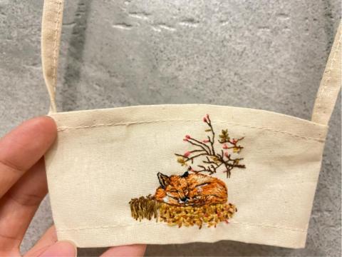 晴好物 - 客製化刺繡杯套