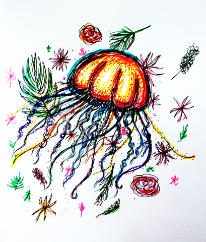 設計師九安!Joanne - 平面插畫|
喜歡使用大膽亮麗的顏色，將平面插畫更加生動注目。