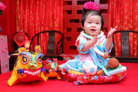 feeling影像工作室 - 兒童抓週攝影