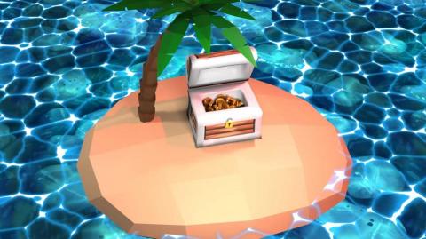 Ding Dan CG -  3D Low Poly 小型海島動畫，海洋、燈光以及硬幣動畫測試
3D Low Poly small island animation, ocean, light and coin animation test