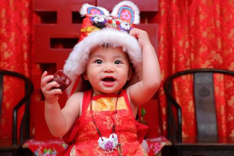 feeling影像工作室 - 兒童抓週攝影