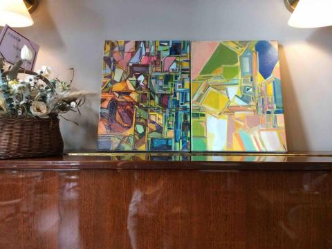 0920568133，請主動與我聯繫。Yu Horng 繪畫 - My fine art oil painting 