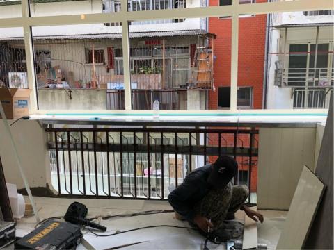 西乃山老屋翻新與修繕工程 - 鋁門窗安裝 西乃山老屋翻新與修繕工程 - 鋁門窗安裝