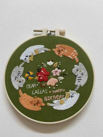 大宛 - 手作刺繡作品