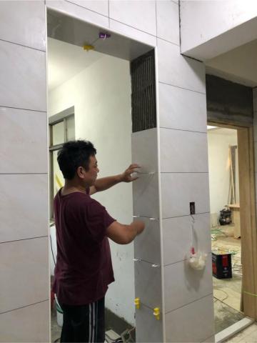 西乃山老屋翻新與修繕工程 - 老舊廚房翻新貼壁磚 西乃山老屋翻新與修繕工程 - 老舊廚房翻新貼壁磚