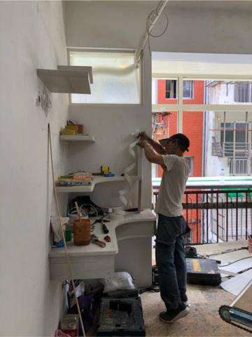 西乃山老屋翻新與修繕工程 -  木作桌子與貓跳台 西乃山老屋翻新與修繕工程 -  木作桌子與貓跳台