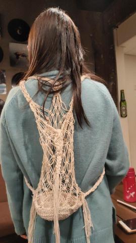 小宇幫幫忙 - 結繩環保背包