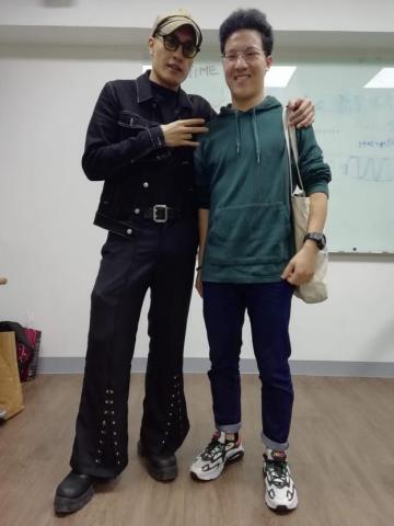 林寬 - 與知名製作人、歌手黃宣