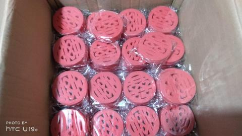 讓愛飛翔創意手作工作室 - 獨家設計台灣量產-優質喜字沐浴海綿/單一包裝