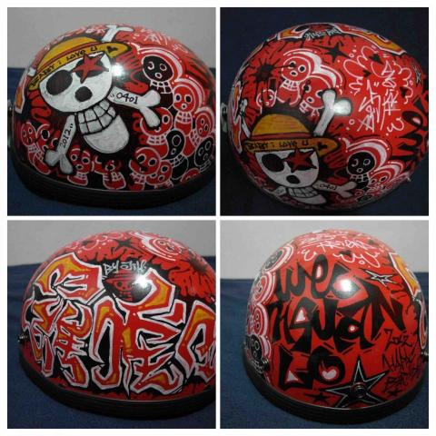 蚊哥手創工作室 - 安全帽彩繪