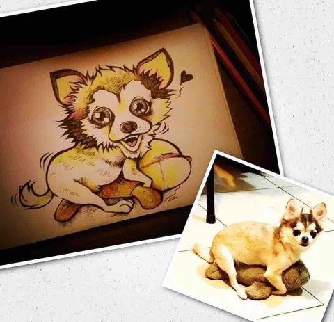 蚊哥手創工作室 - 手繪