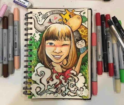 蚊哥手創工作室 - 手繪