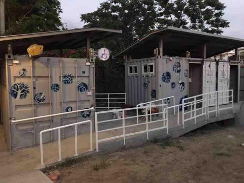 蚊哥手創工作室 - 大型彩繪（顏料）- 美濃東門樓