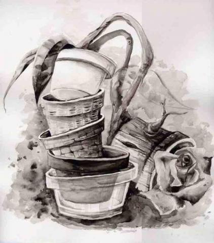 蚊哥手創工作室 - 手繪（水彩）