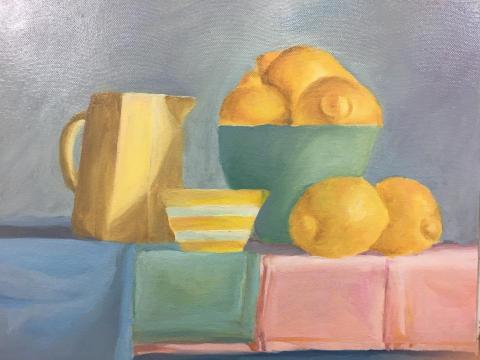 Valerie H. - 油畫（靜物）