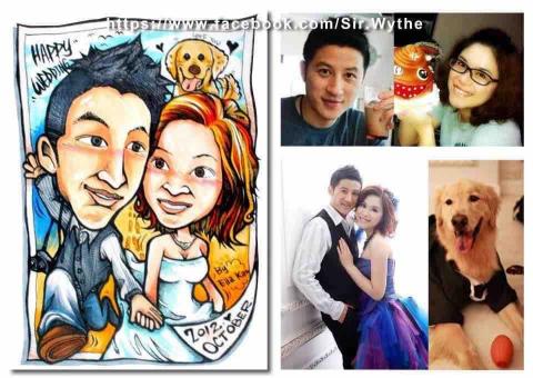 蚊哥手創工作室 - 人物Q版畫客制