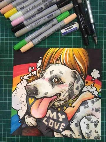 蚊哥手創工作室 - 手繪