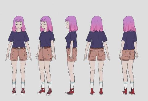 黑眼珠音像藝術 - 迴憶夜曲&mdash;角色設定&mdash;凱歆